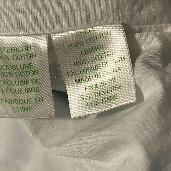 Lilly Pulitzer Dress Pearl Crochet Neck Halter Size 14 Blue & White - Picture 15 of 16